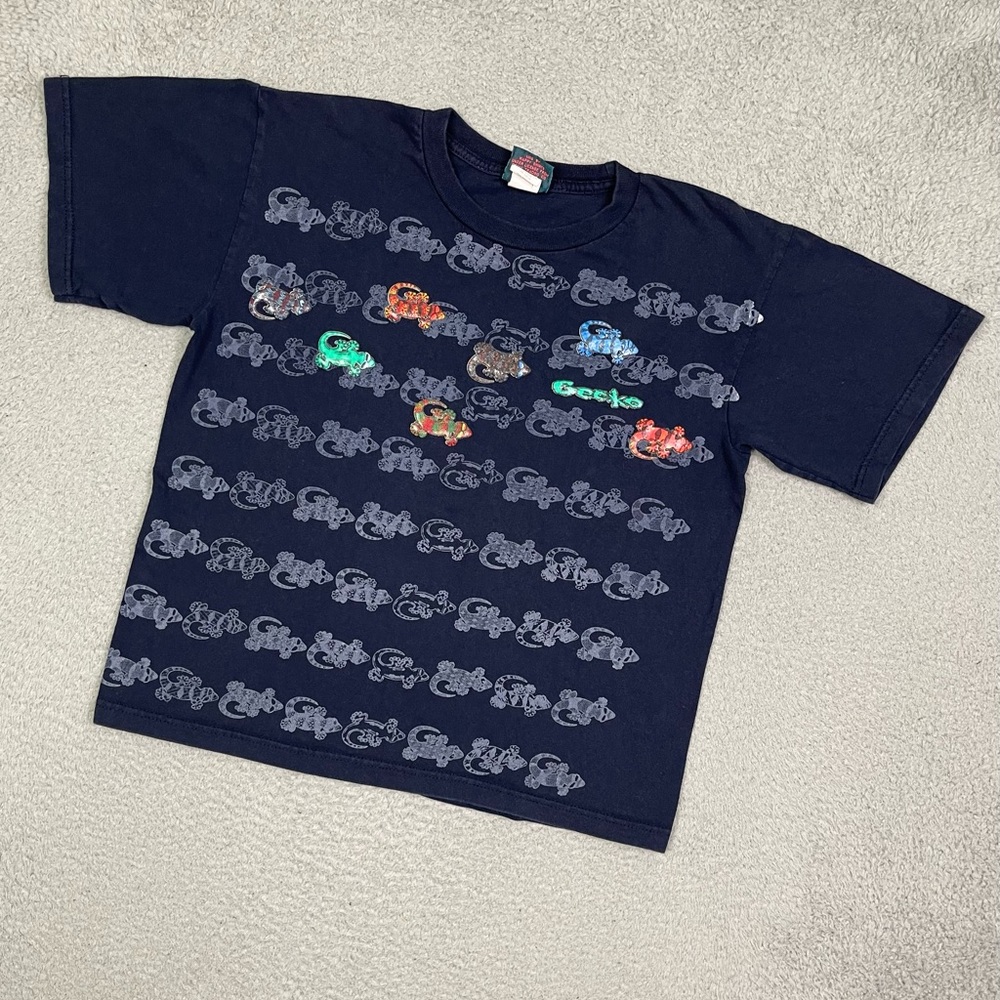 vintage gecko‎ animal T-shirt